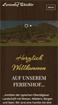 Mobile Screenshot of ferienhof-uebelhoer.de